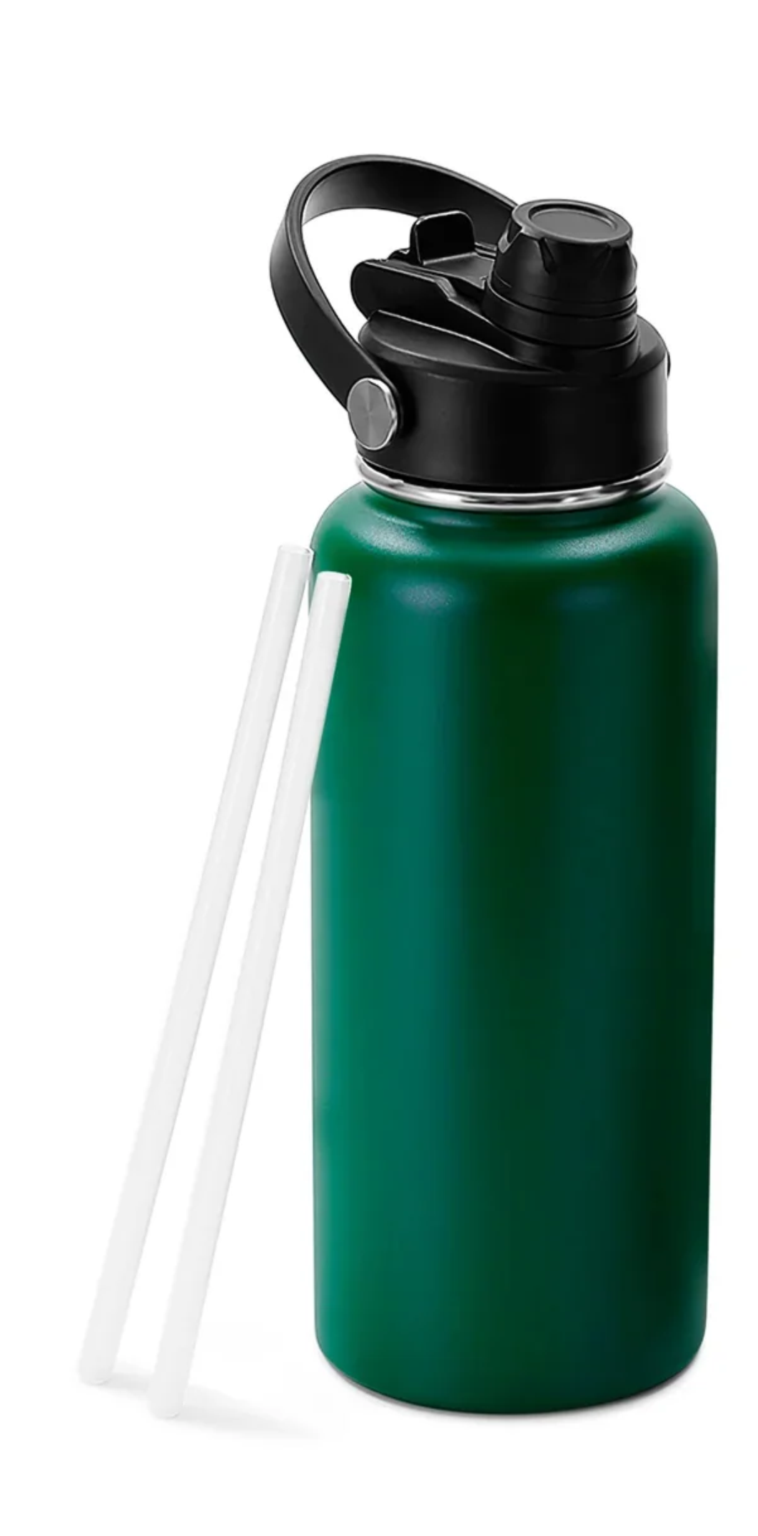 Personalized 32 oz Water Bottle with Dual Sport Lid