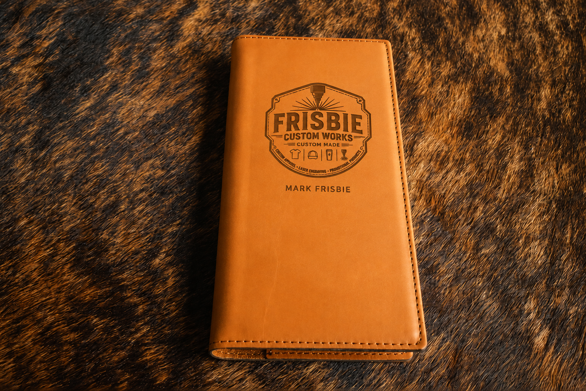 Personalized Heritage Premium Leatherette® Tally Book