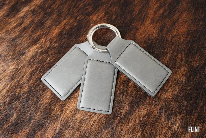 Personalized Premium Leatherette® Keychain
