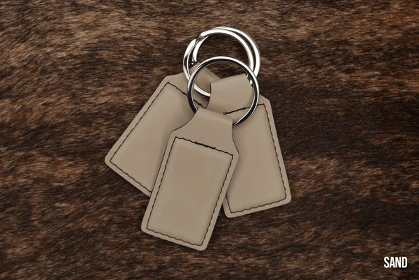 Personalized Premium Leatherette® Keychain