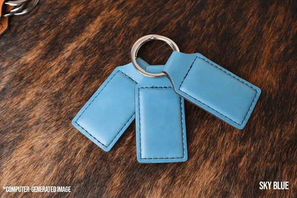 Personalized Premium Leatherette® Keychain
