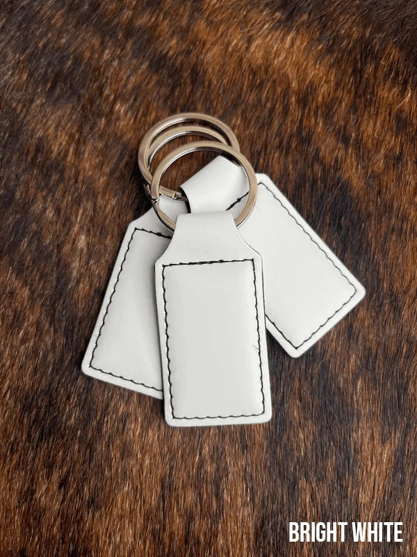 Personalized Premium Leatherette® Keychain